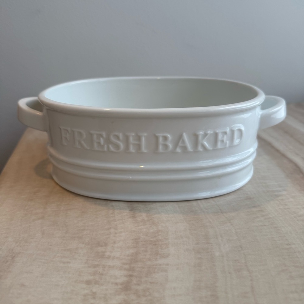 Everyday White® Fitz and Floyd Fresh Baked Casserole Baker